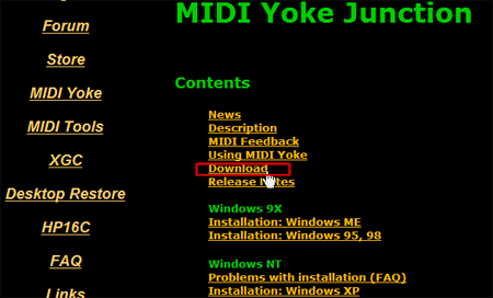 MIDI Yokeのダウンロード2